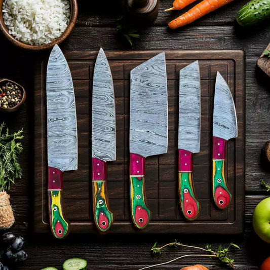 5 PCS Best Kitchen Knife Set