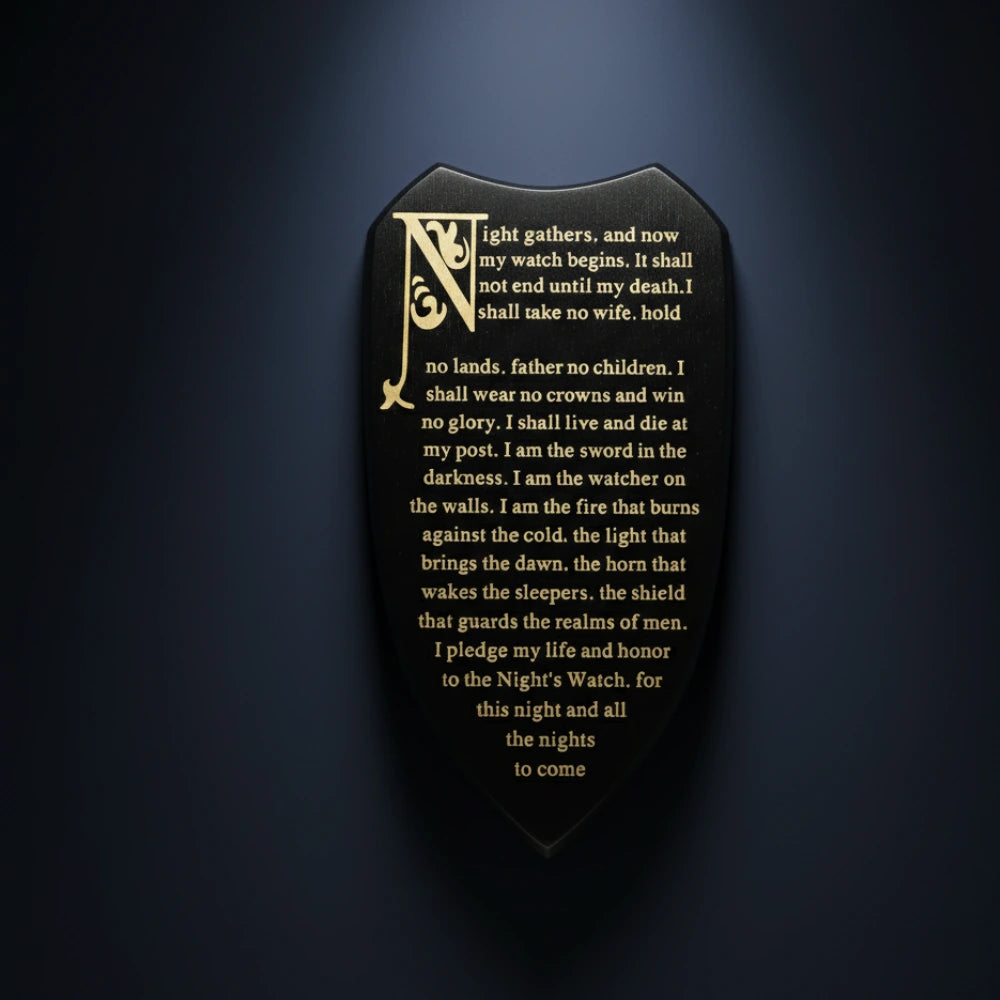 Steel-crafted Game of Thrones Sword Replicas lined up