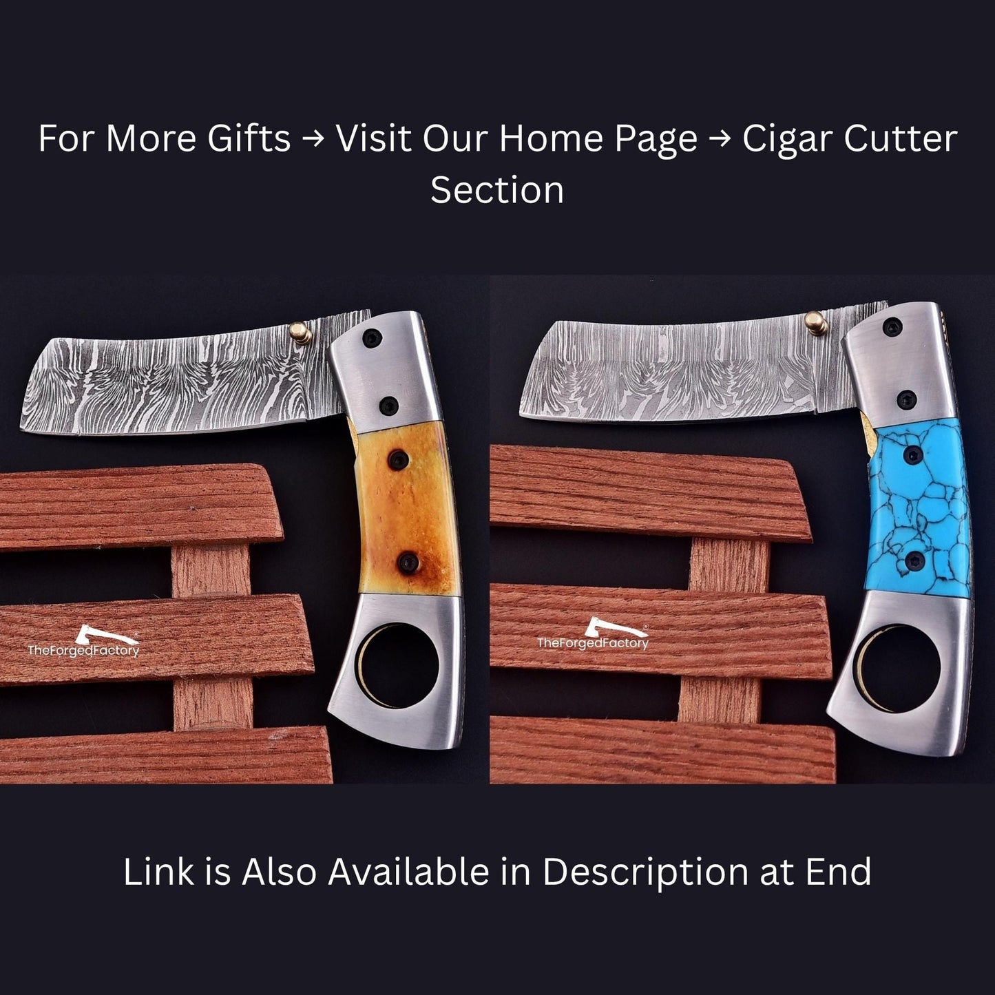 Damascus Steel 7.5-Inch Folding Pocket Knife